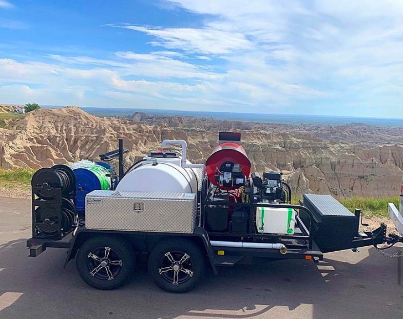 Custom Pressure Washing Trailer - Mud Dog Pressure Washing Trailers