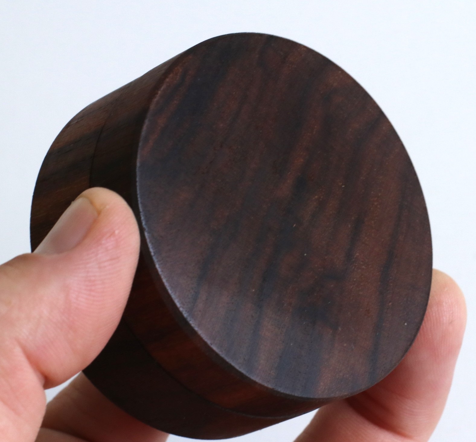 PRO420 Walnut Wood Grinder- 2 Piece simple easy to use herb grinder