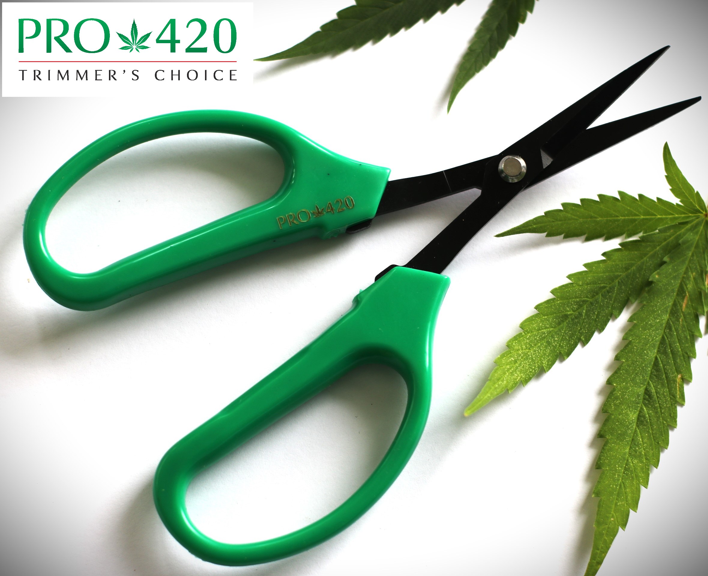 PRO 420 Classic Scissors-Professional grade scissors for trimming plants-Bud Trimming Bonsai Scissors - Spring Loaded Scissors