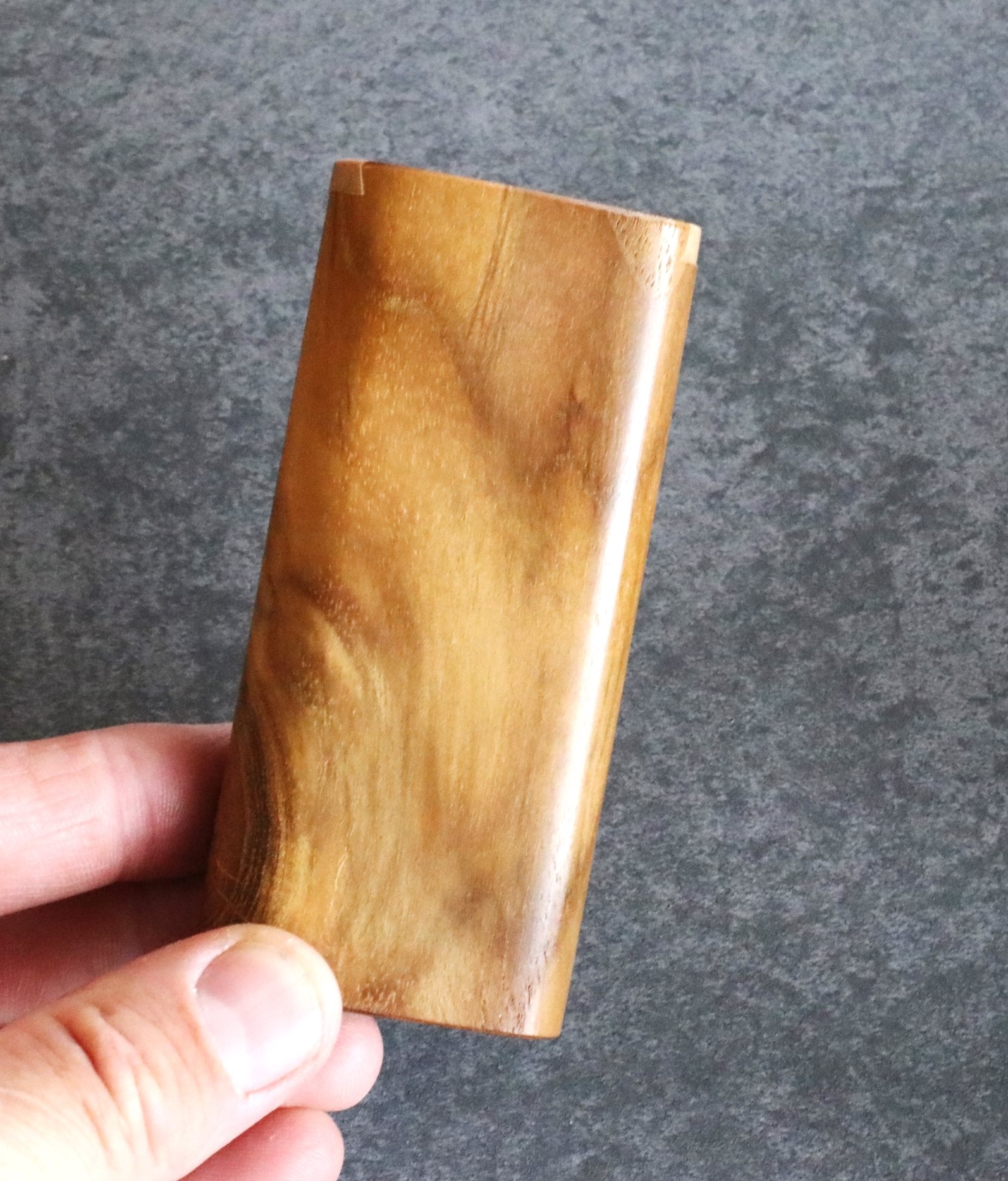 Teak Slider Lid Dugouts & One Hitter Pipe- American Handcrafted Stash Box - Marijuana Stash Jar by PRO 420