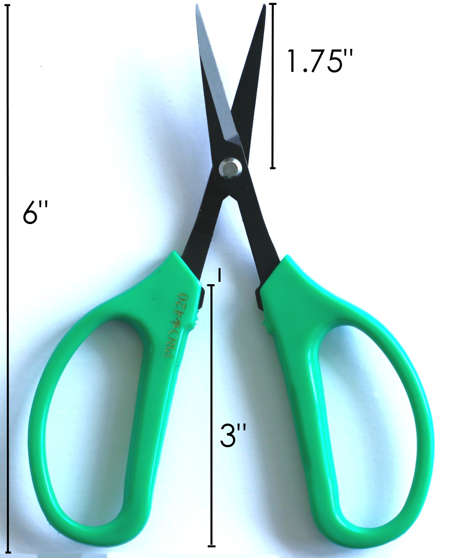 PRO 420 Classic Scissors-  Bonsai Hand Held Trimming Scissors- 2 Packs - Marijuana Trim Scissors