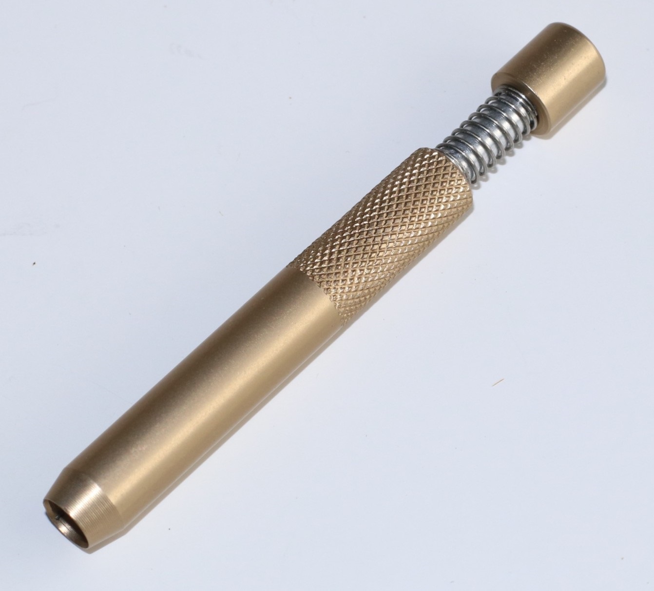 3" Self Eject One Hitter Pipe-Spring Loaded Cleaning System-Zero Ash - One Hitter Pipe-Self Eject Bat for Dugouts