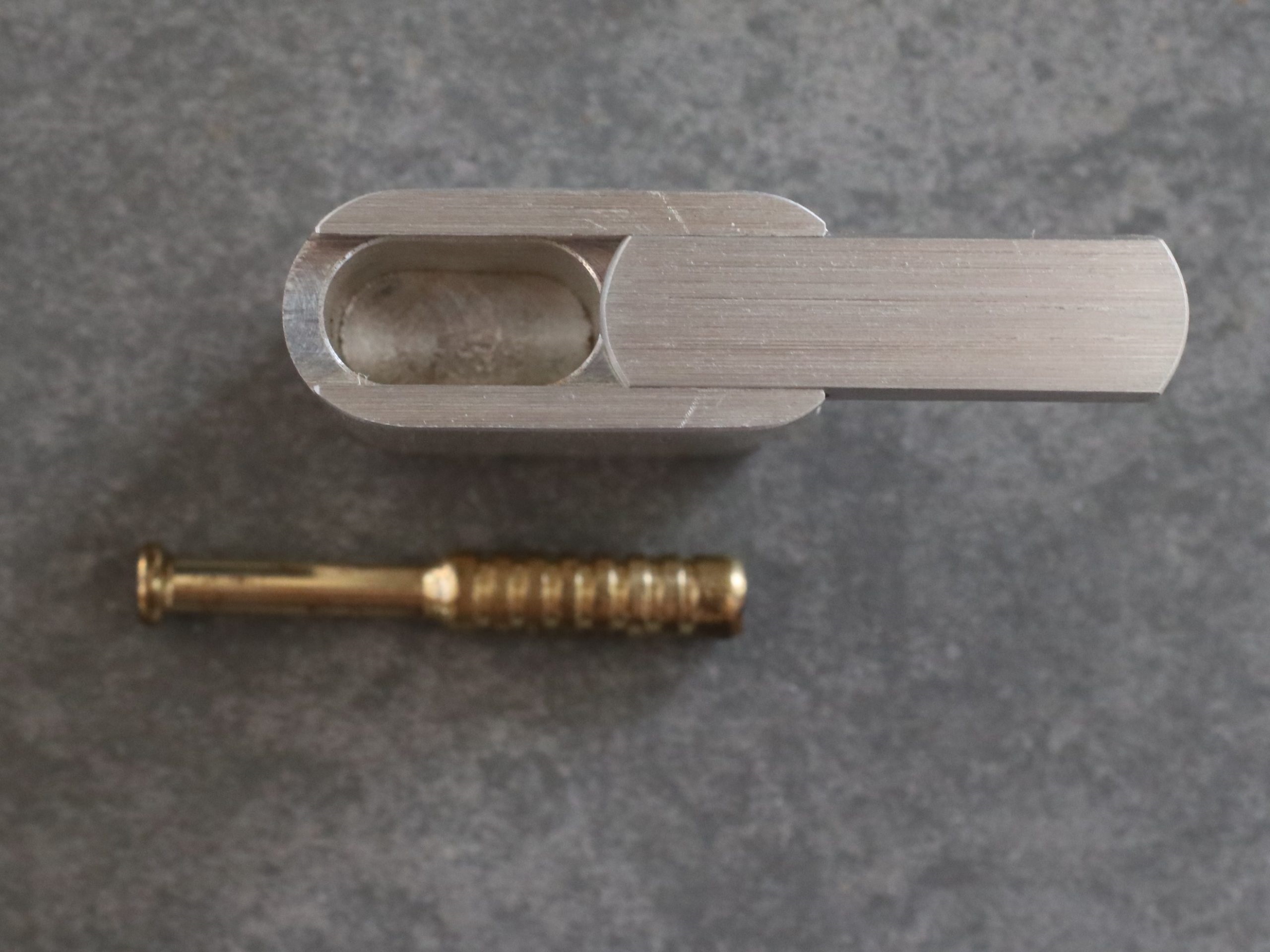 3" Aluminum Alloy Stash Box-Dugout Style-Custom One Hitter Pipe - Aluminum Slider Lid Dugout