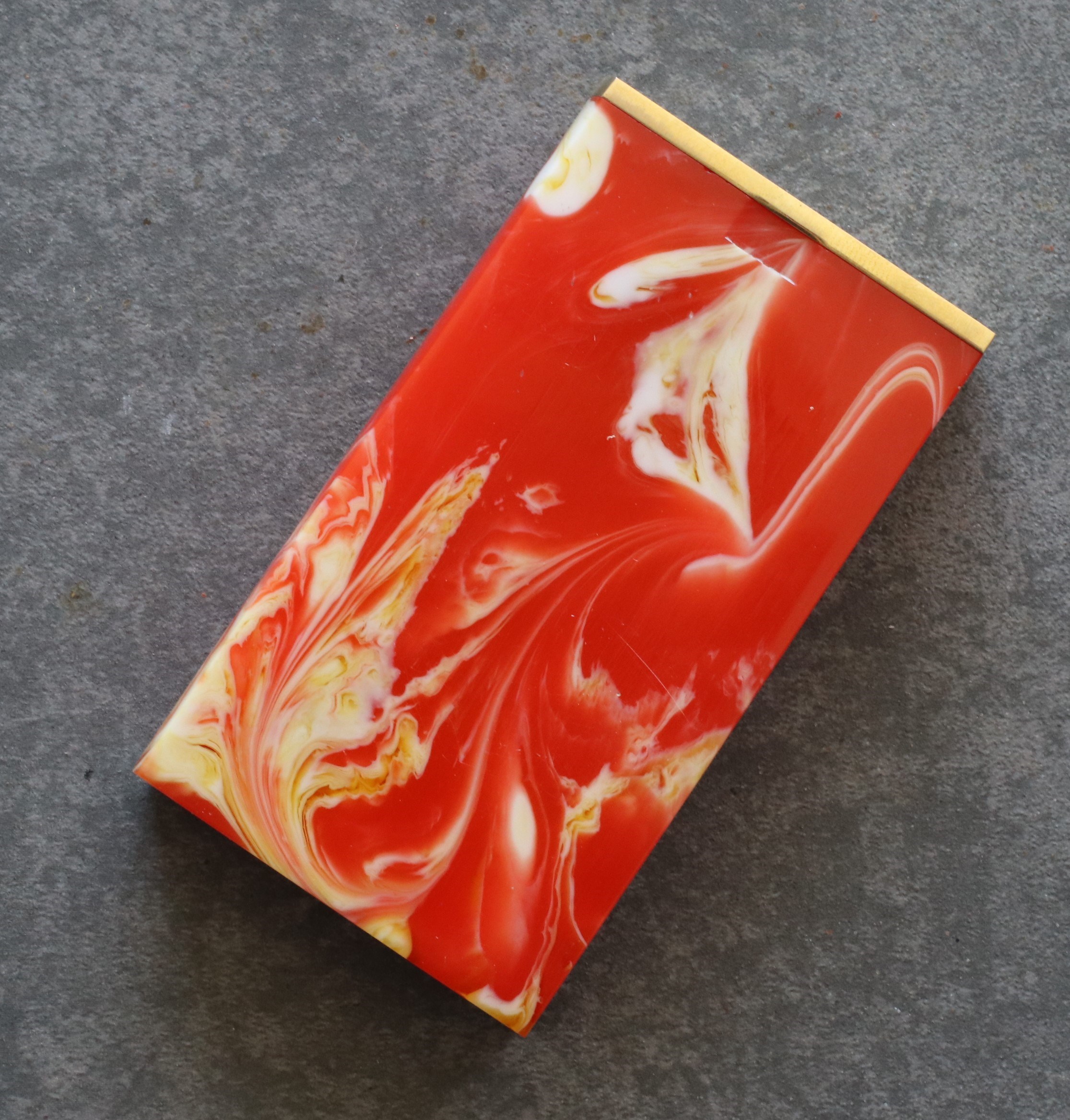 Ukiyohi Orange Dugout-Ultimate World Class Stash Box-One of a Kind Limited Edition Dugout