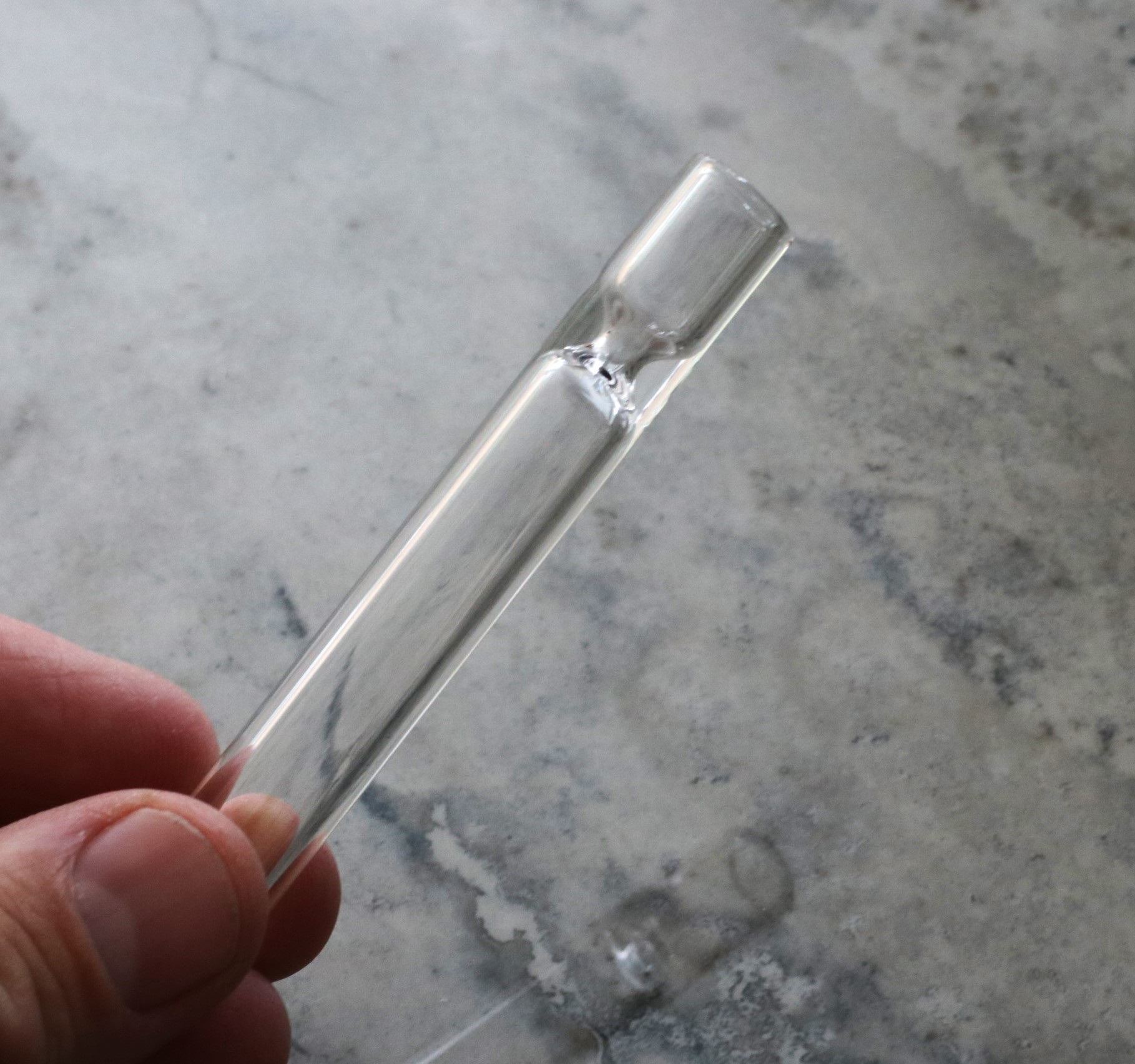 Glass One Hitter Pipes- All Sizes Available - Glass One hitter Pipes