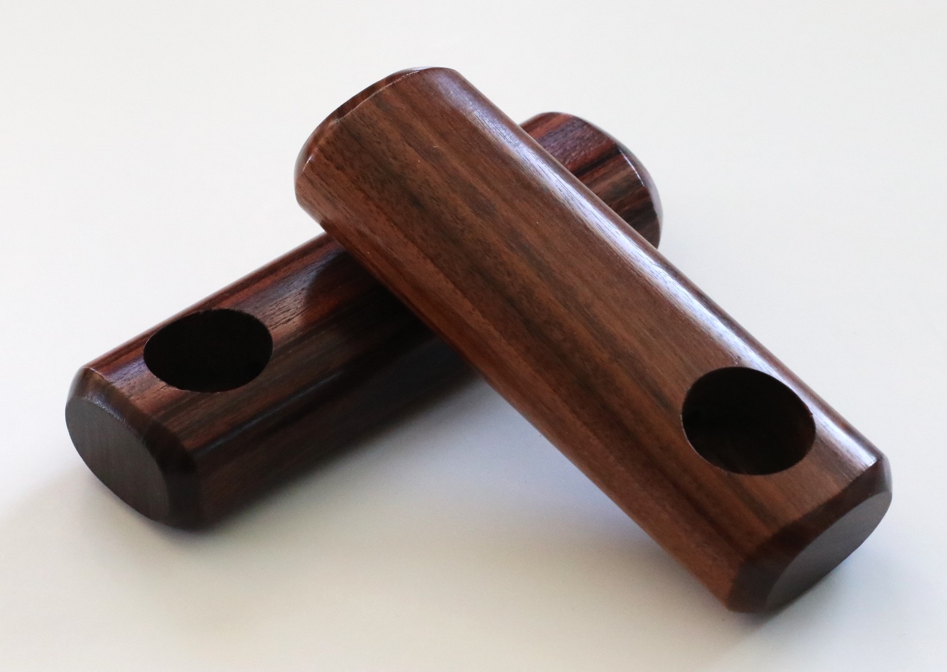3" Exotic Wood Pipe-B16-Handcrafted American Wood Pipe