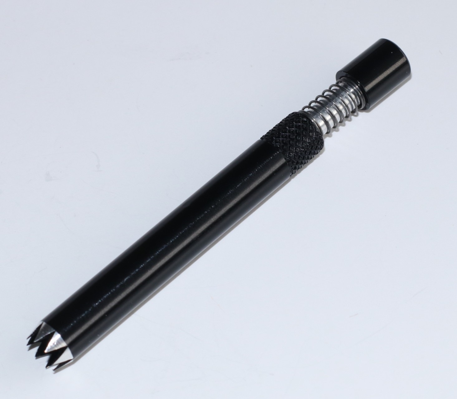 3" Self Eject Metal Grinder Tip Pipe-Unique Efficient One Hitter Pipe - One Hitter Pipe-Self Eject Bat for Dugouts