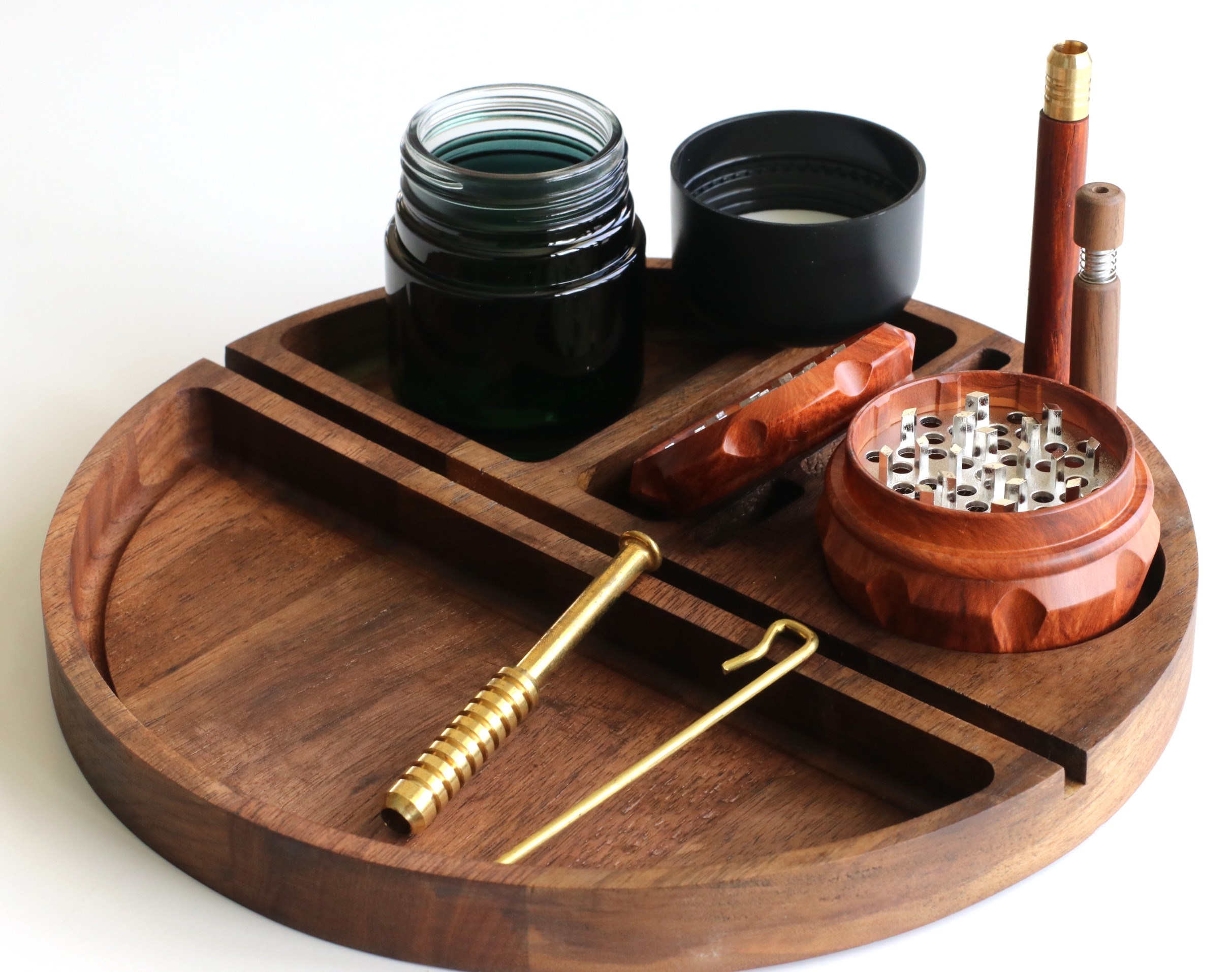 PRO 420 Gift Pack Bundle-Rolling Tray, Grinder, Stash Jar & Pipes-YOLO Ultimate Gift Pack for Smoker's - PRO 420 Gift Pack Bundle-Rolling Tray, Grinder, Stash Jar & Pipes-YOLO Ultimate Gift Pack for Smoker's