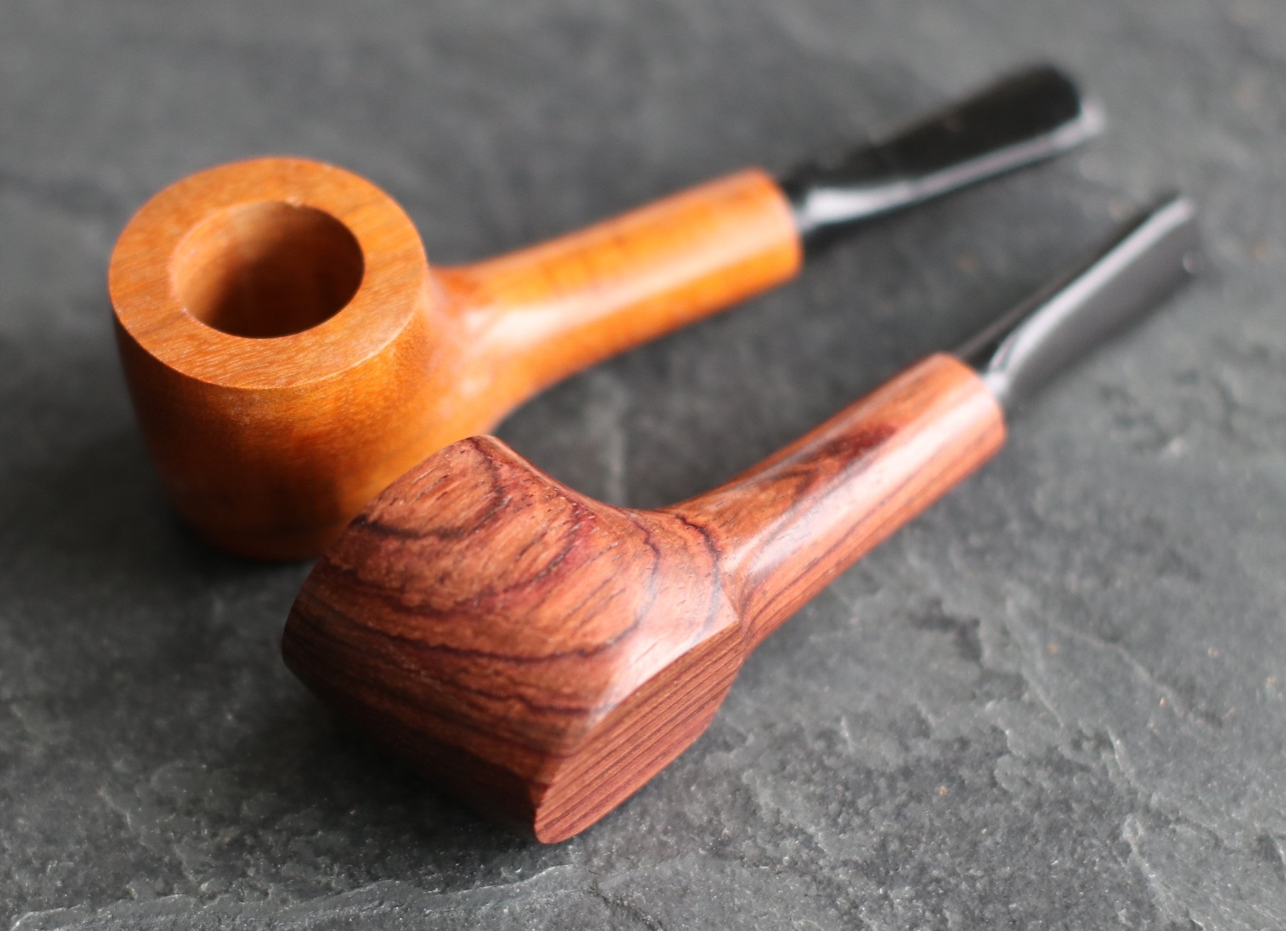 3.5" Exotic Wood Pipe- L20 CHICO-Classic Wood Pipe- Perfect Gift for Smokers