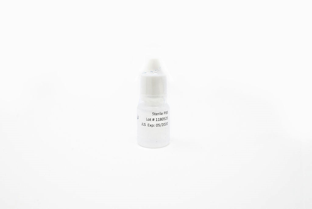 8mL Dropper Bottle, Sterile PBS