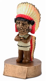 Indian Bobblehead Mascot ***As low as $22.95***