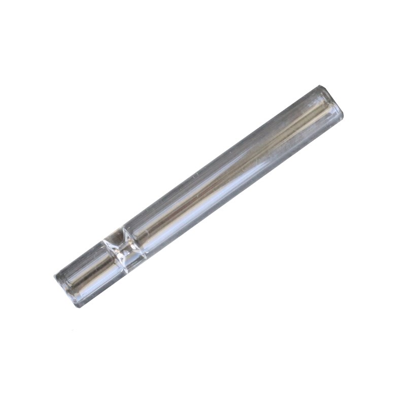 78 mm Glass One Hitter Pipe-Small Glass Chillum-10mm Diameter