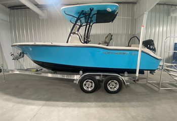 2025 Key West 219 FS Marathon Blue/ Black Boat