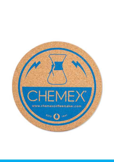 Carolina Coffee CHEMEX Cork Coaster Carolina Coffee CHEMEX Cork Coaster
