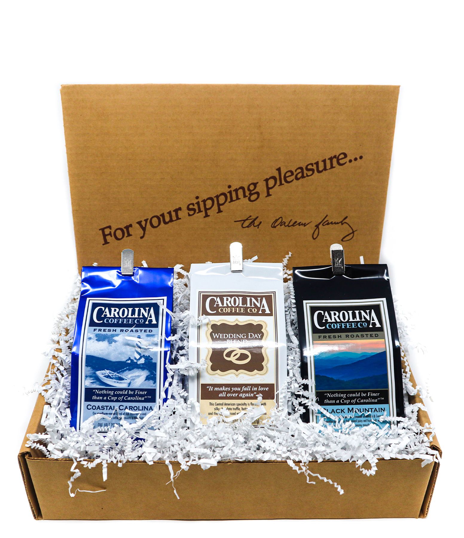 Carolina Coffee Coffee Trio Gift Box Carolina Coffee Coffee Trio Gift Box