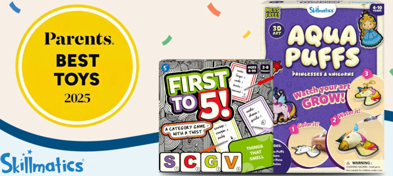 Skillmatics Parents Magazine Best Toys Winner